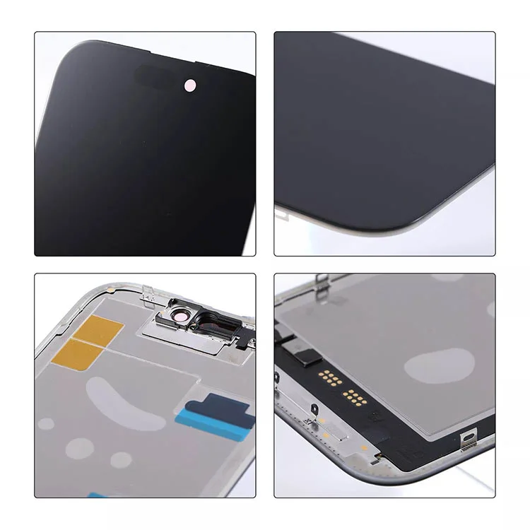 16 PRO LCD ekranai