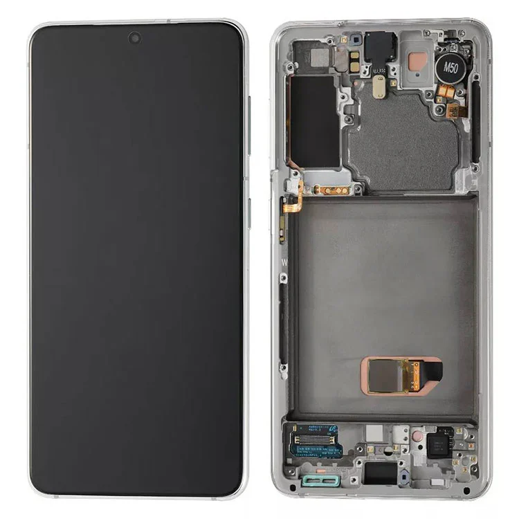 „Samsung Galaxy S21 LCD“ ekrano ekrano jutiklinio ekrano mazgo pakeitimas