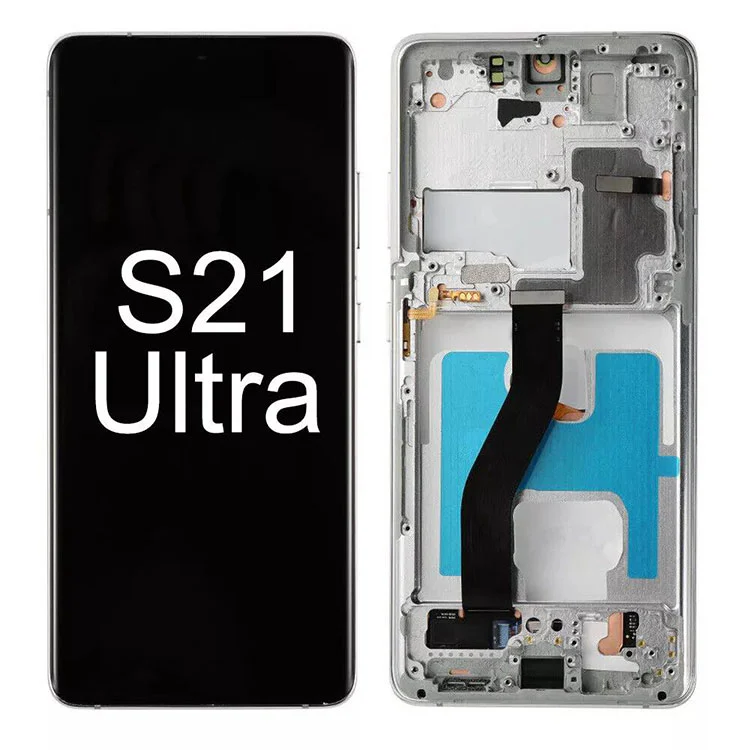 „Samsung Galaxy S21 Ultra LCD“ ekrano ekrano jutiklinio ekrano mazgo pakeitimas