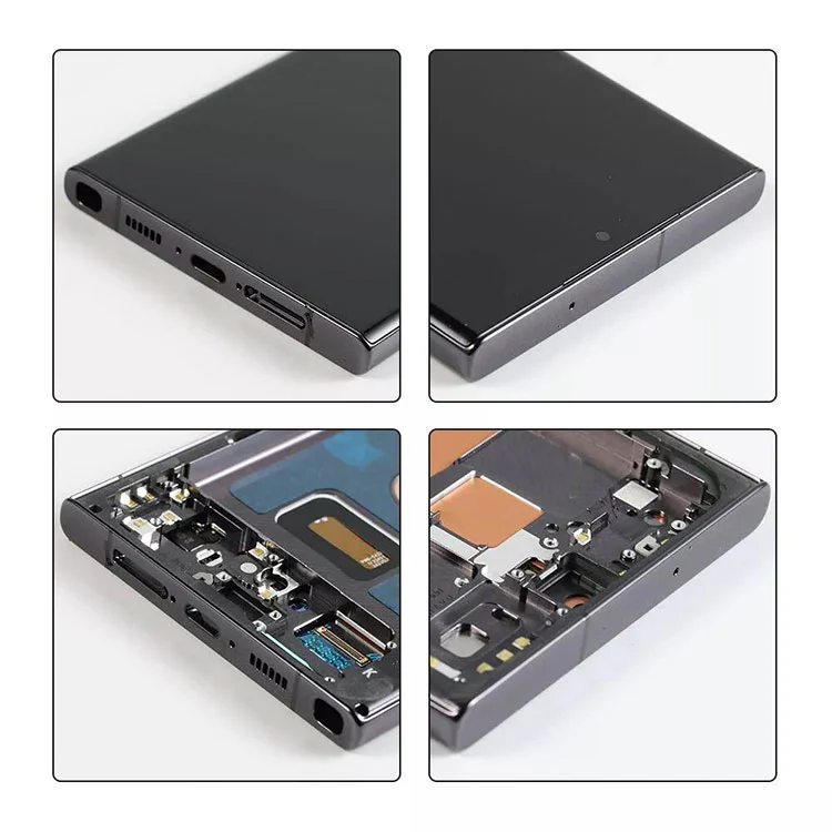 „S23 Ultra LCD“ ekranai